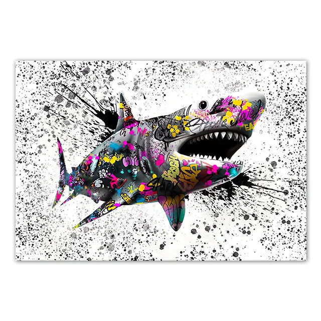 Pop Graffiti Canvas Print