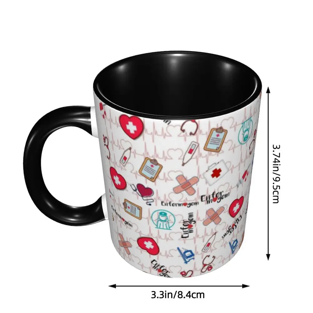 Pink Nurse Coffee Mug