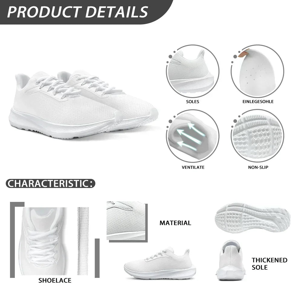 Medical Print Running Shoes