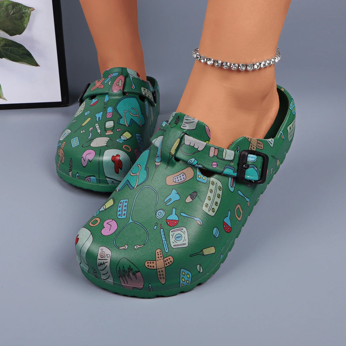 Buckle Strap EVA Clogs