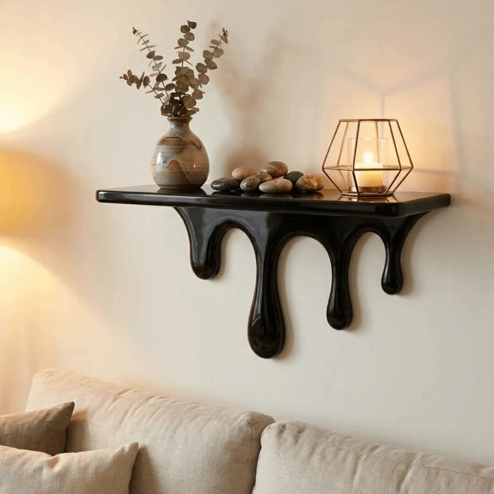 Melting Drip Wall Shelf
