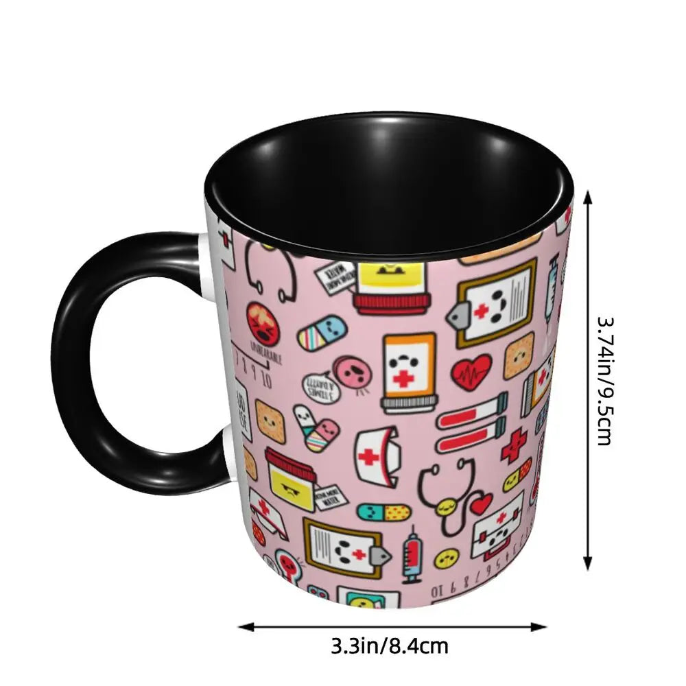 Pink Nurse Coffee Mug
