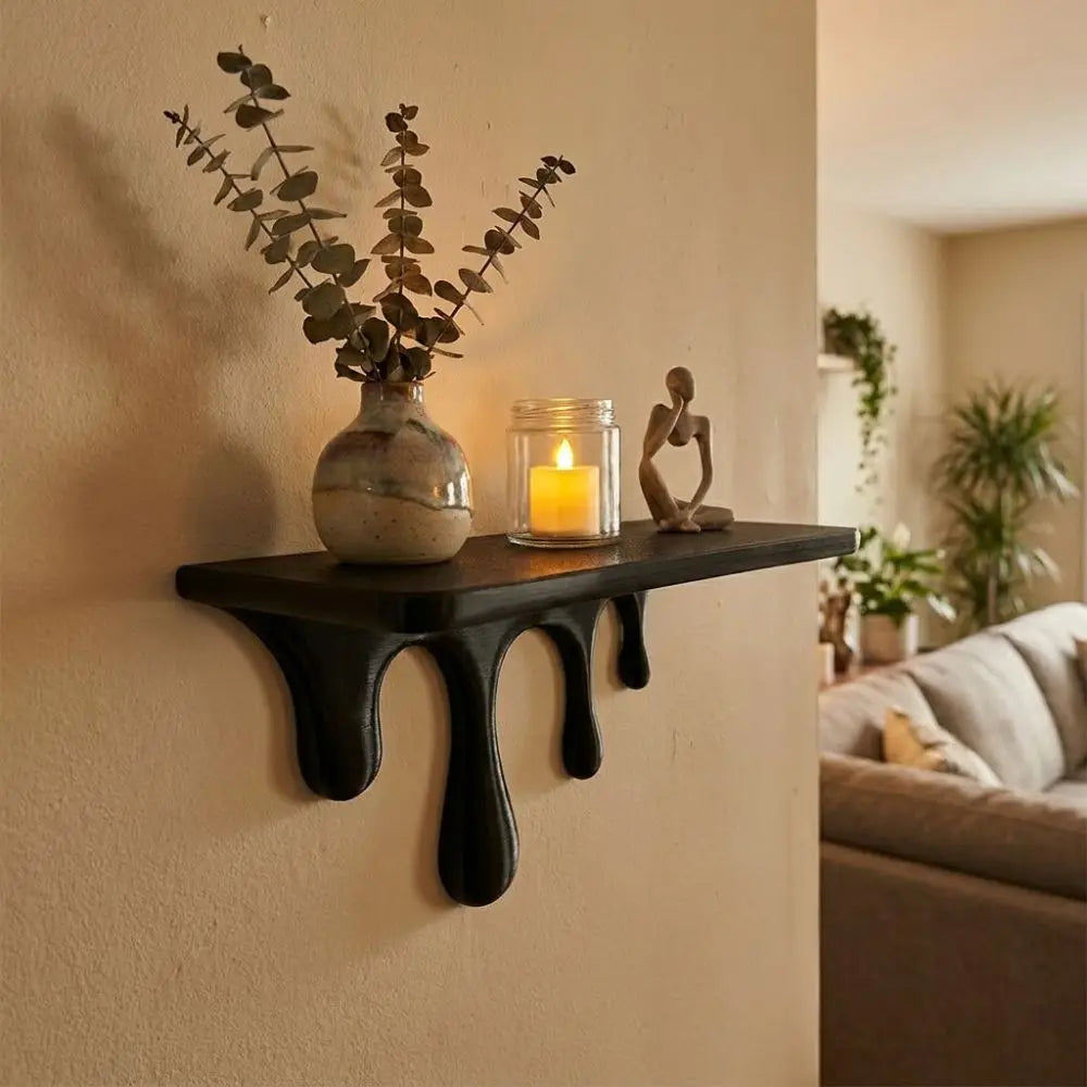 Melting Drip Wall Shelf
