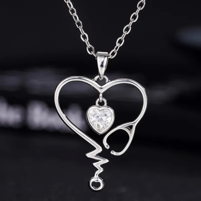 Irregular Heart Necklace