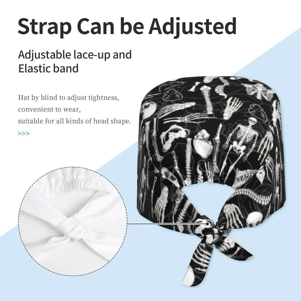 Human Anatomy Scrub Cap