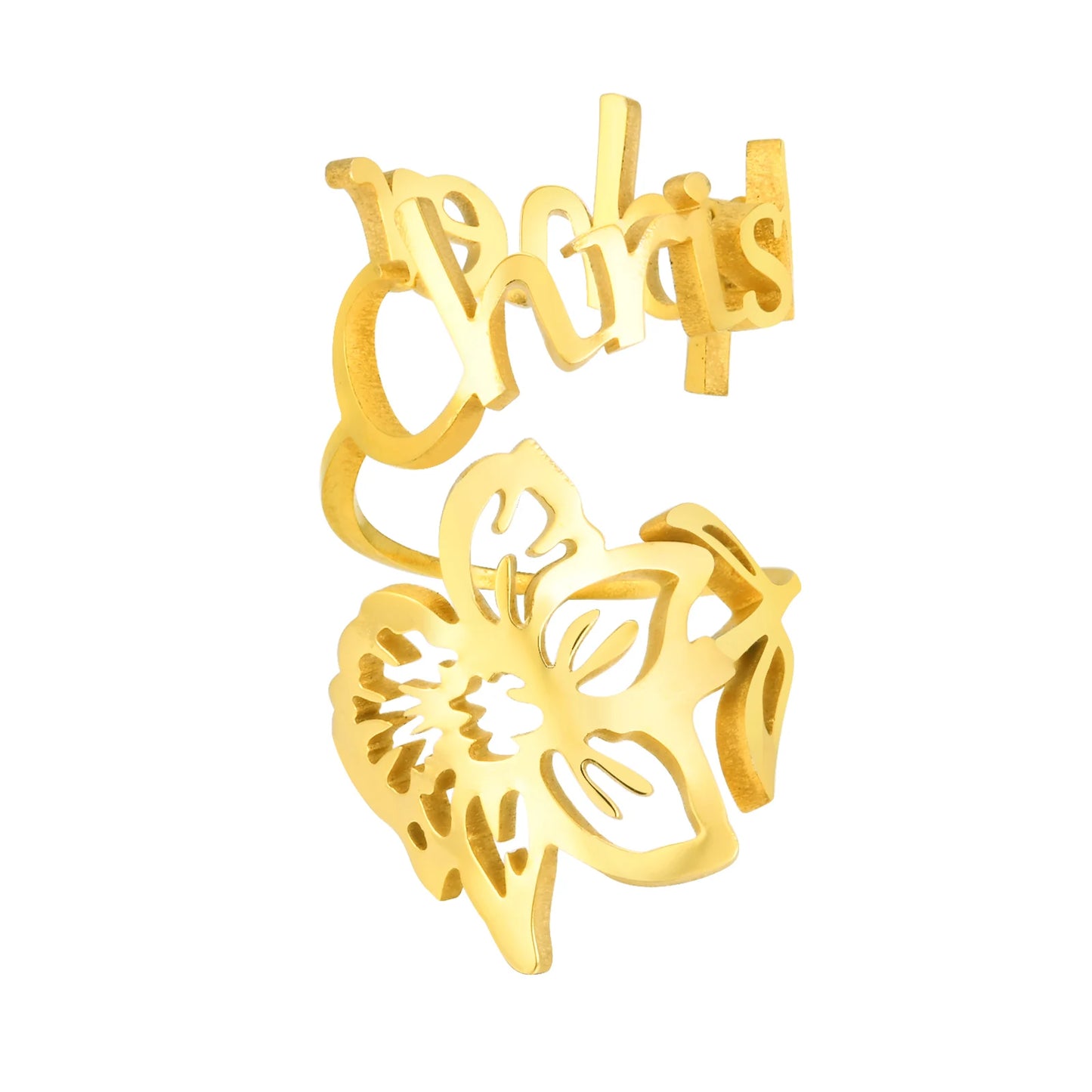 Birthflower Stethoscope Name Tag