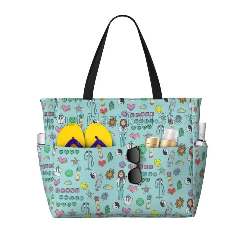 Extra Large Nurse Beach Tote