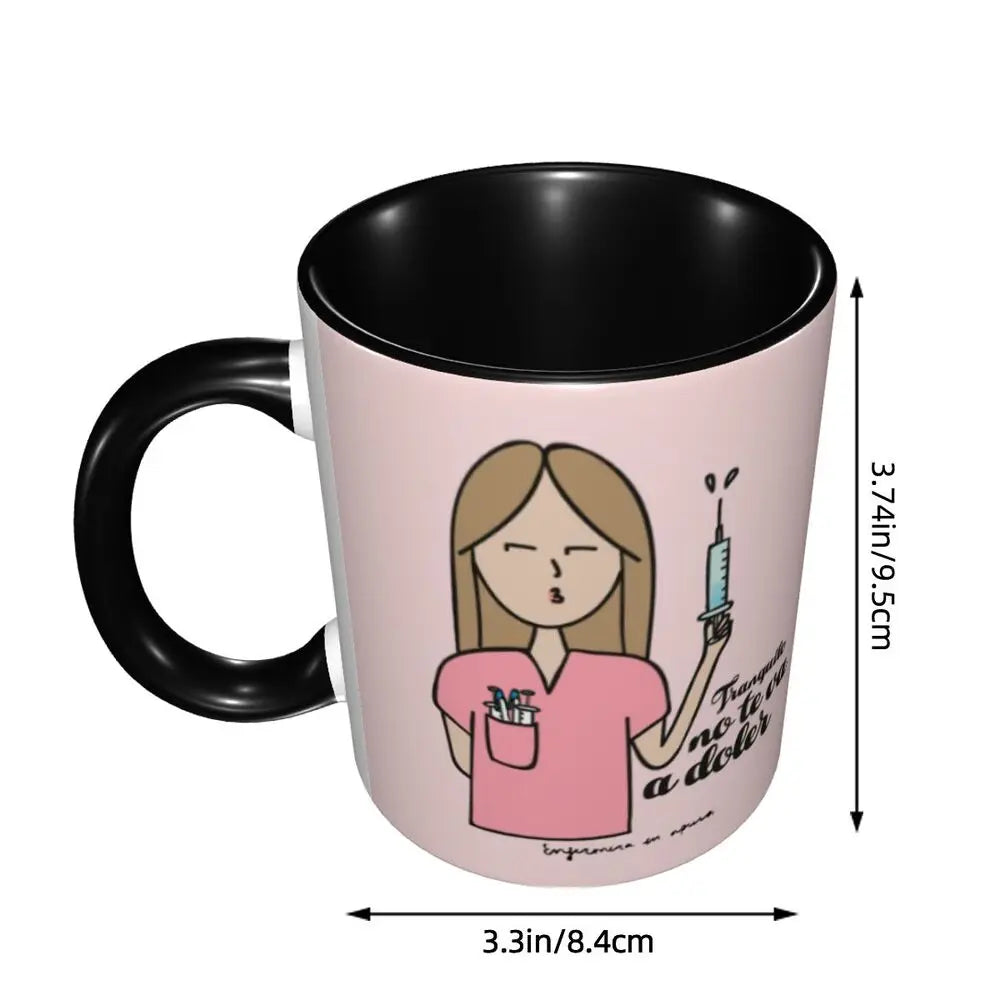 Pink Nurse Coffee Mug