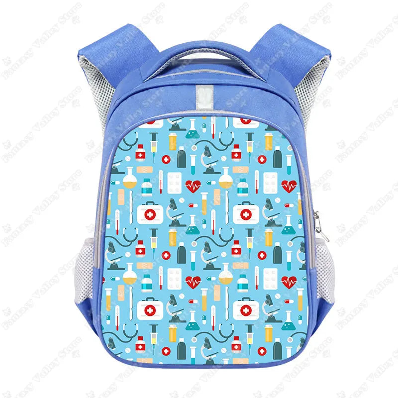 ECG Print School Backpack