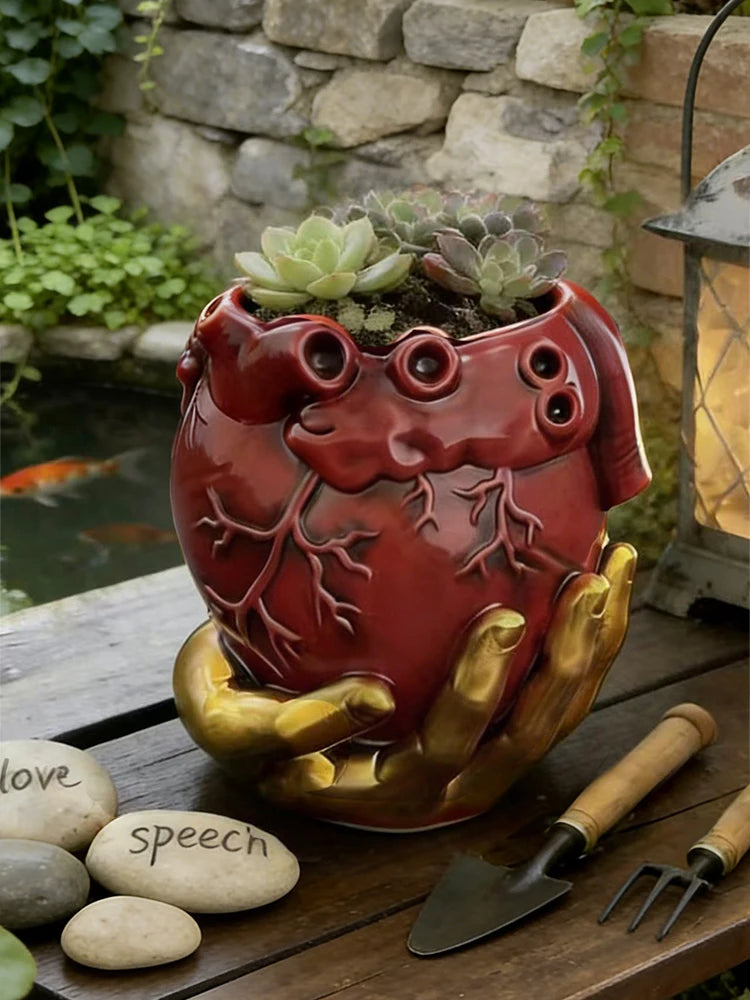 Anatomical Heart Planter