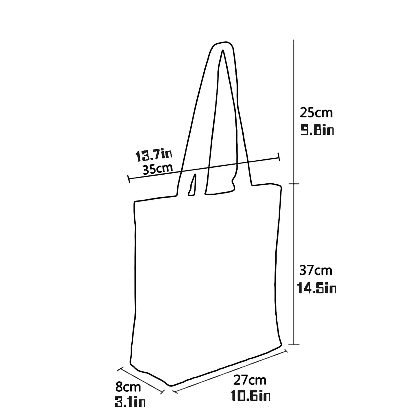 Foldable Nurse Shopping Bag