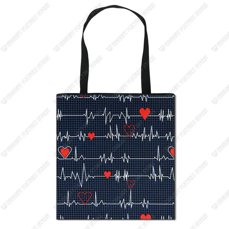 Nurse Angel Canvas Tote