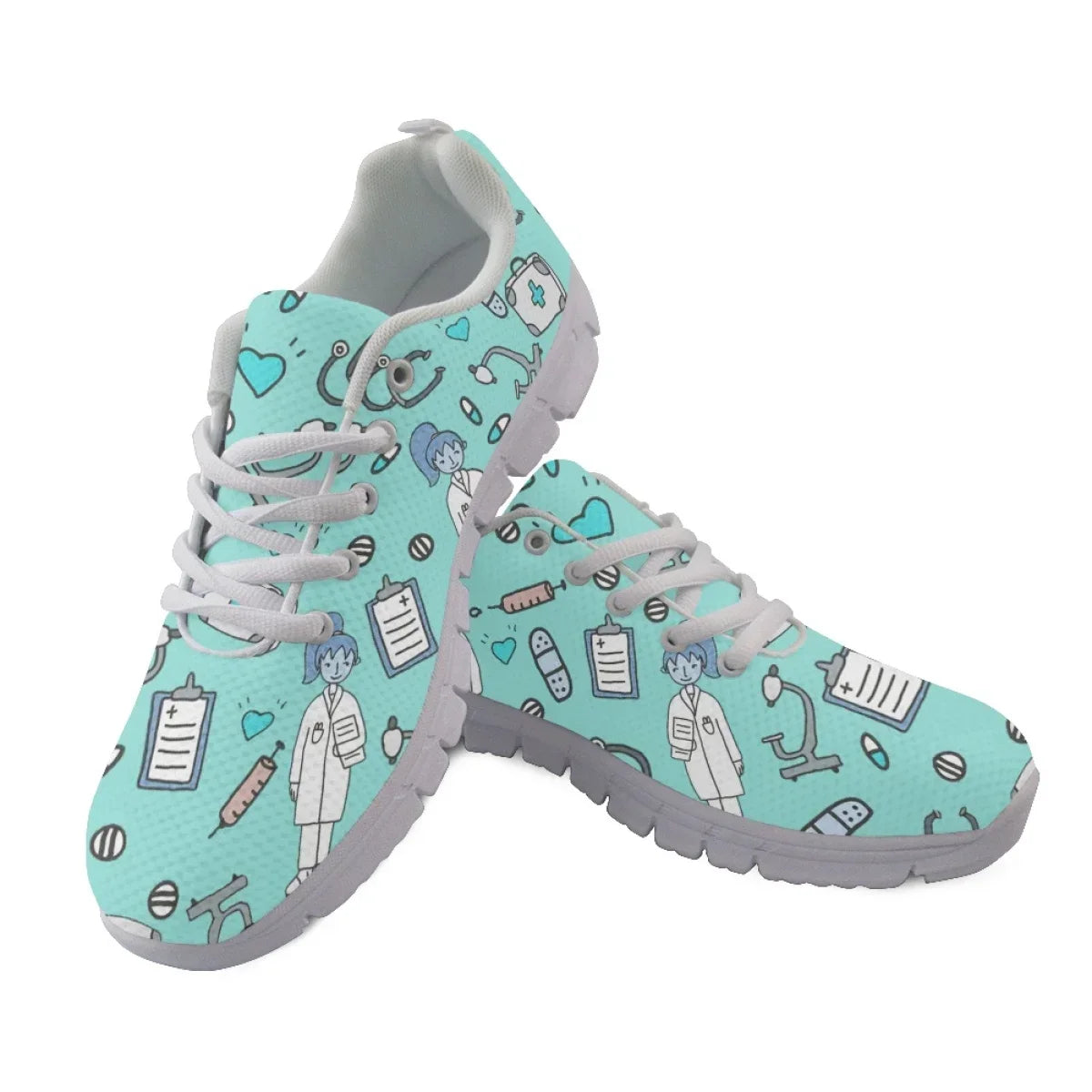 Physio Print Mesh Flats