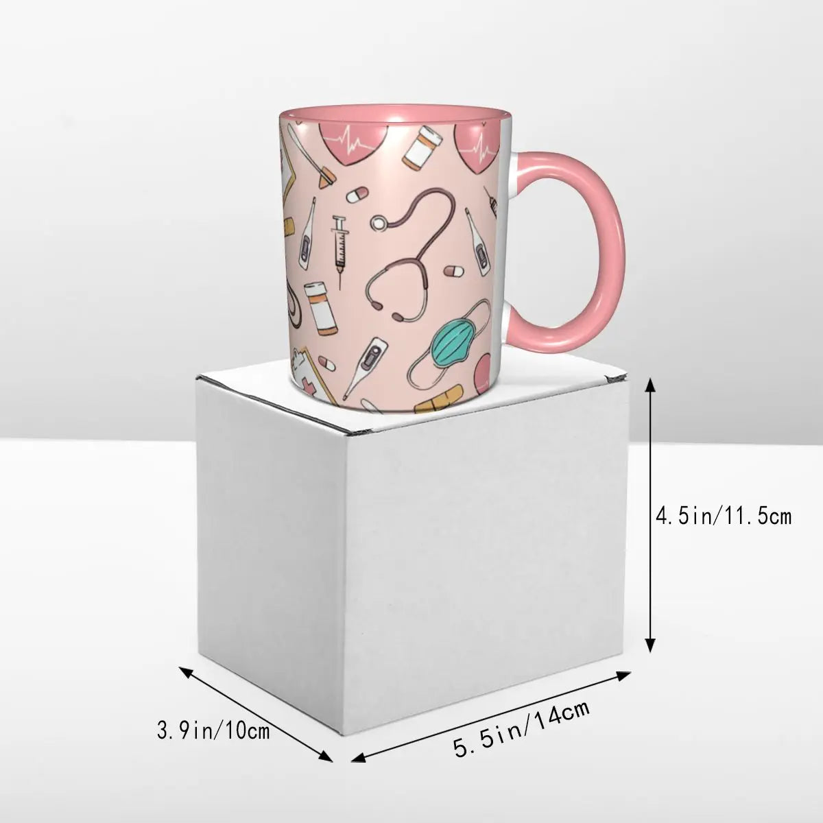 Pink Nurse Coffee Mug