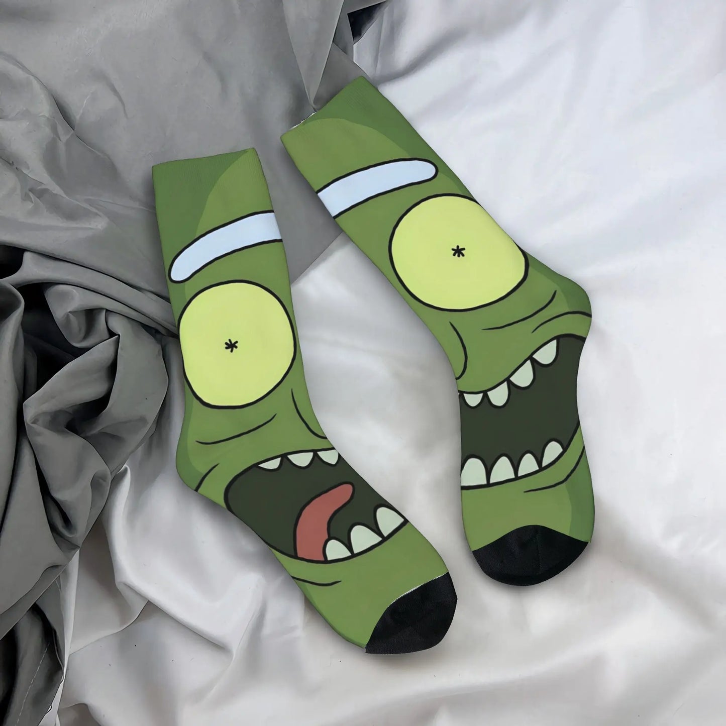 Cucumber Print Novelty Socks