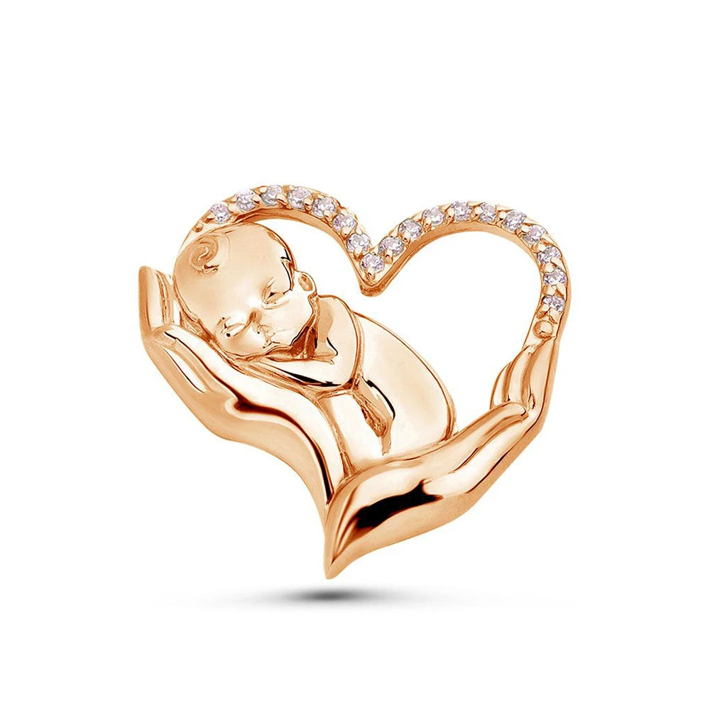 Newborn Obstetrics Brooch Pin