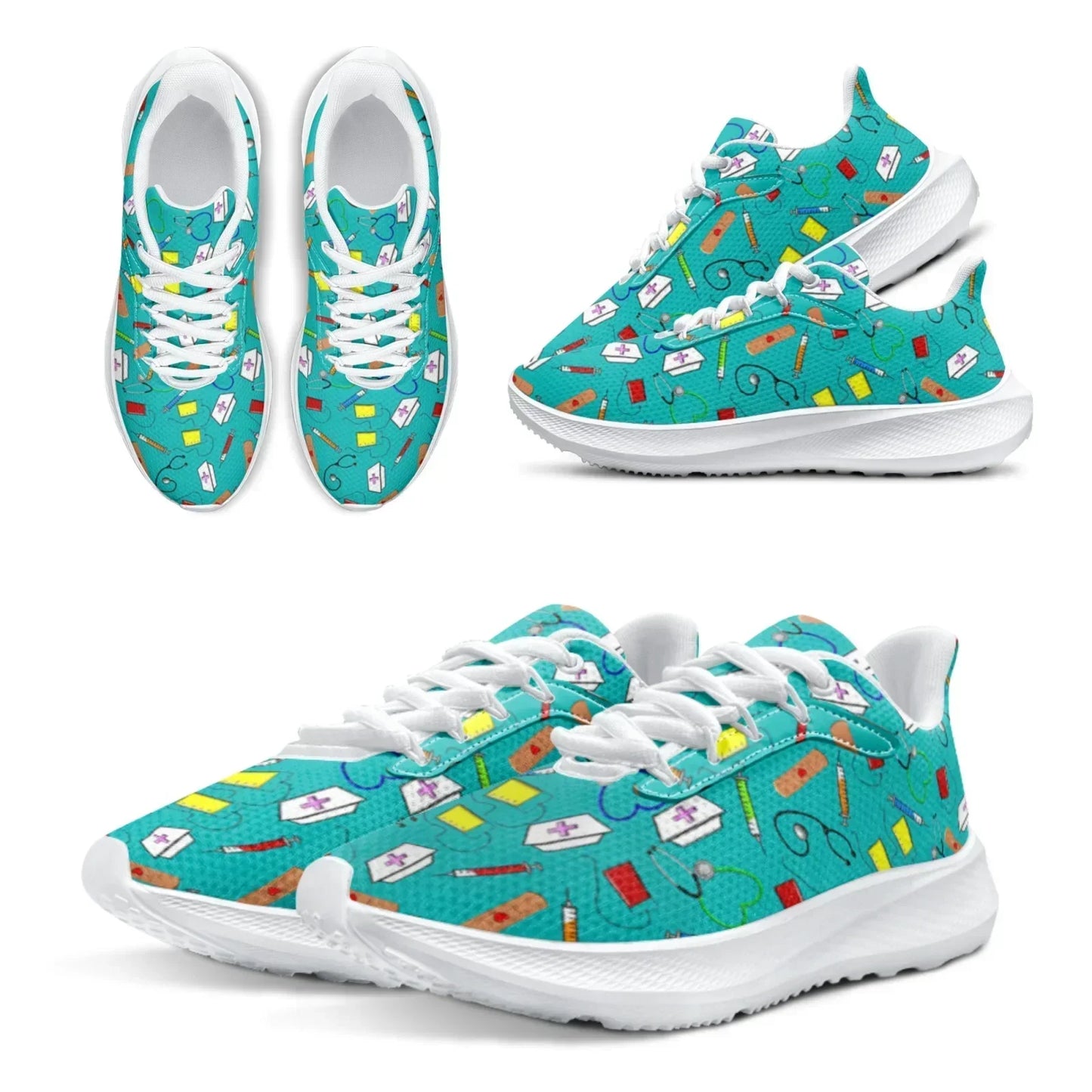 Medical Print Running Shoes