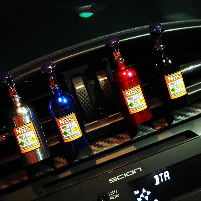 NOS Bottle Car Air Freshener