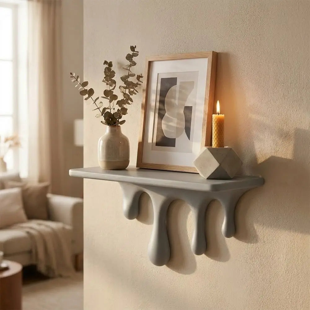 Melting Drip Wall Shelf