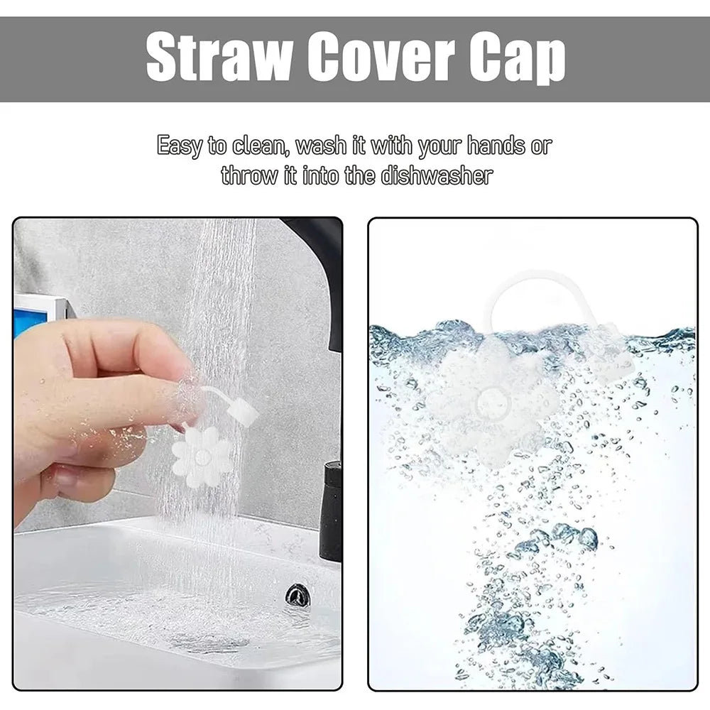 Silicone Straw Cover Cap