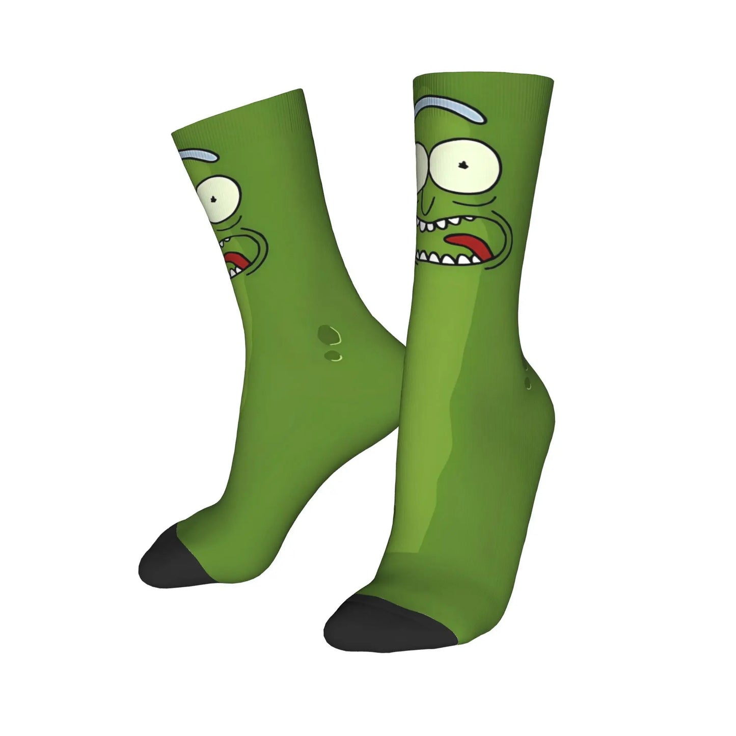 Cucumber Print Novelty Socks