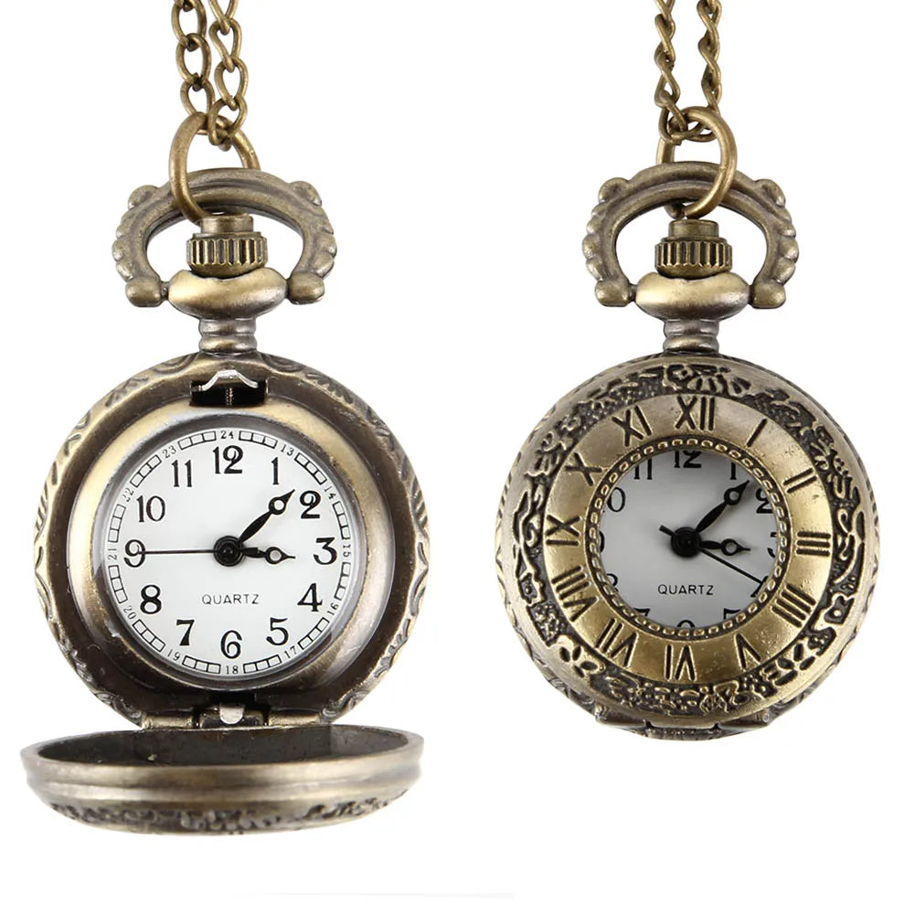 Vintage Roman Dial Pocket Watch