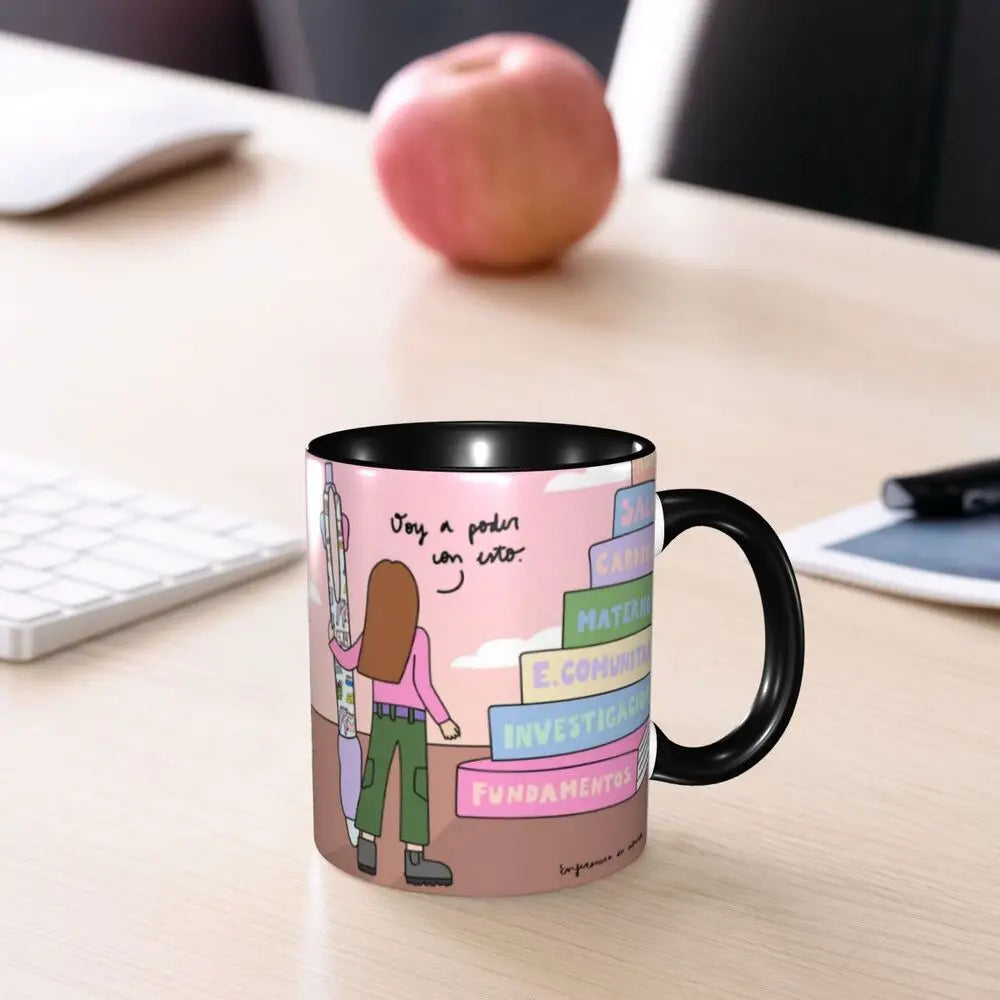Pink Nurse Coffee Mug