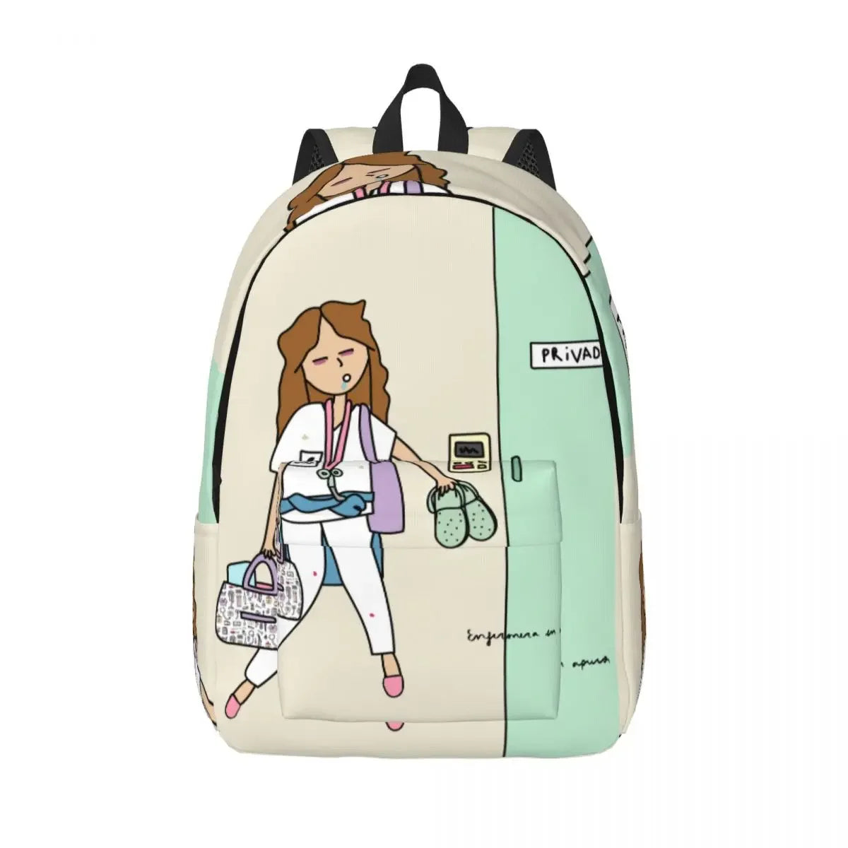 Nurse Slogan Laptop Daypack