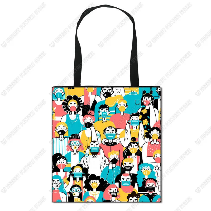 Nurse Angel Canvas Tote