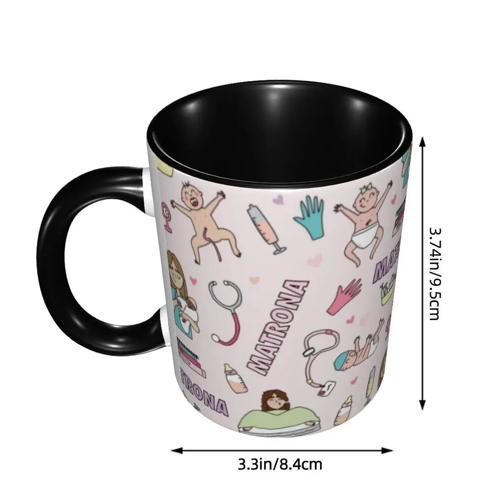 Pink Nurse Coffee Mug