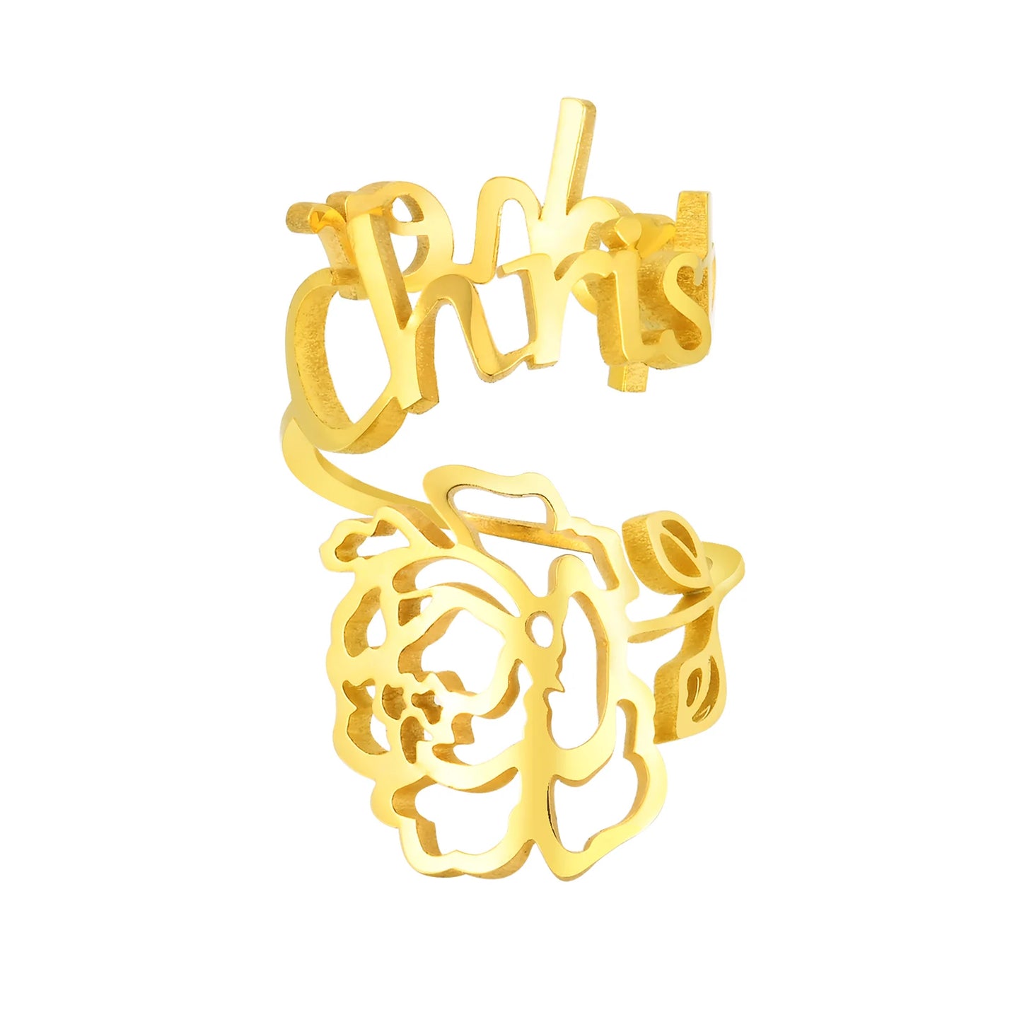 Birthflower Stethoscope Name Tag