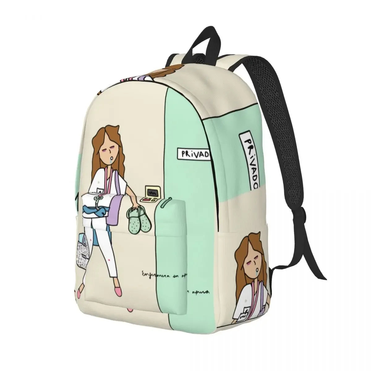 Nurse Slogan Laptop Daypack