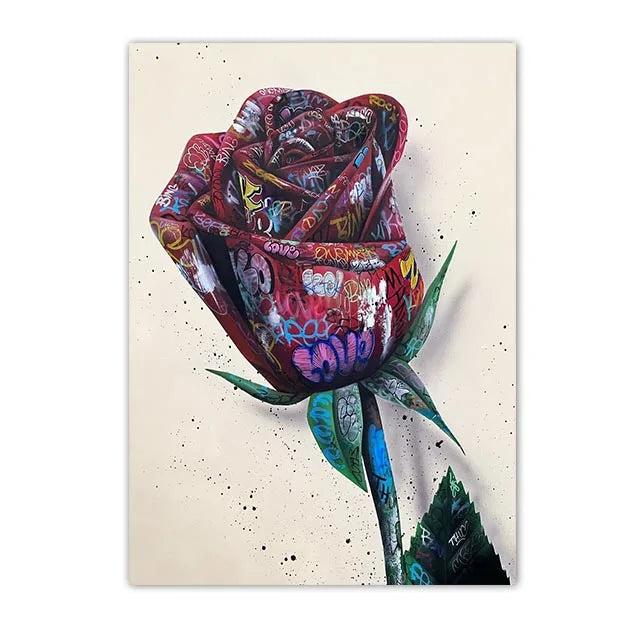 Pop Graffiti Canvas Print