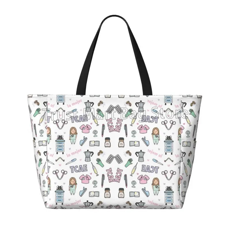 Extra Large Nurse Beach Tote