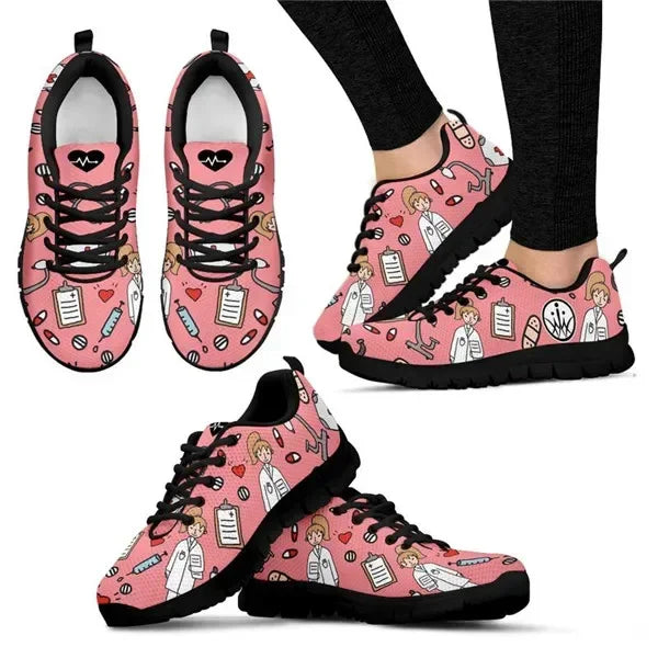 Physio Print Mesh Flats