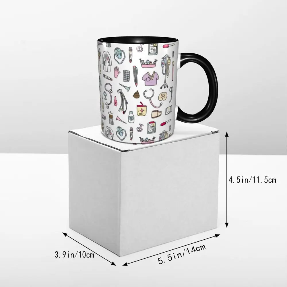 Pink Nurse Coffee Mug