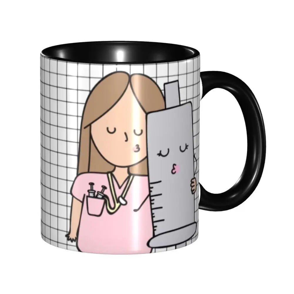 Pink Nurse Coffee Mug