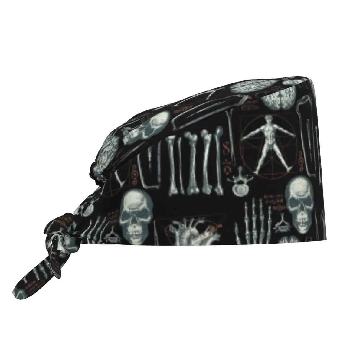 Anatomy Print Nursing Work Cap