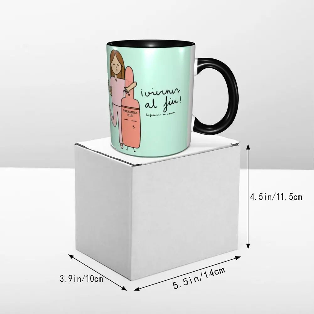 Pink Nurse Coffee Mug