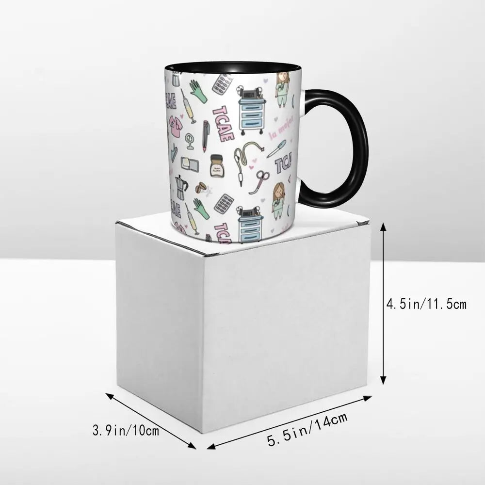 Pink Nurse Coffee Mug
