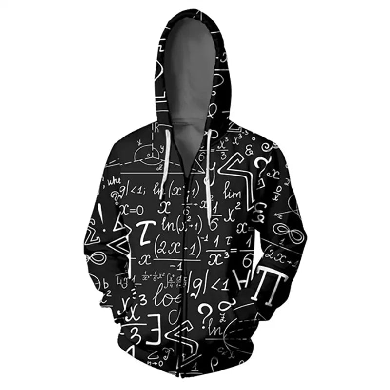Science Formula Zip Hoodie