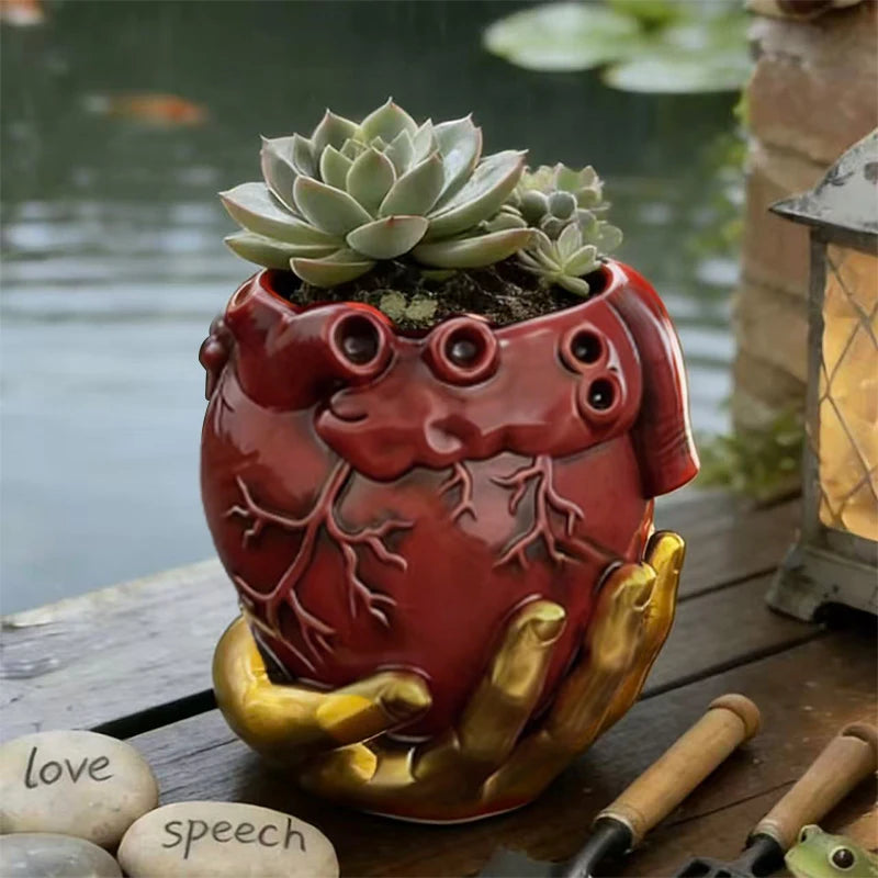 Anatomical Heart Planter