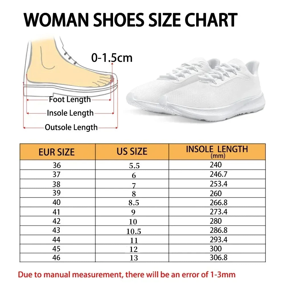 Medical Print Running Shoes