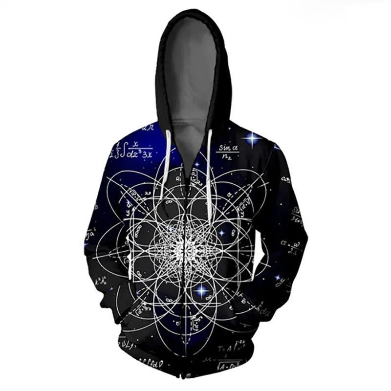 Science Formula Zip Hoodie