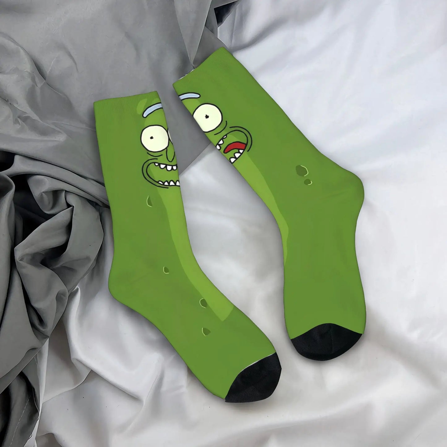 Cucumber Print Novelty Socks