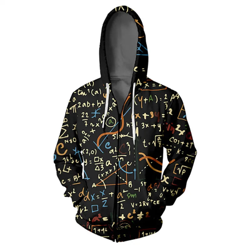 Science Formula Zip Hoodie