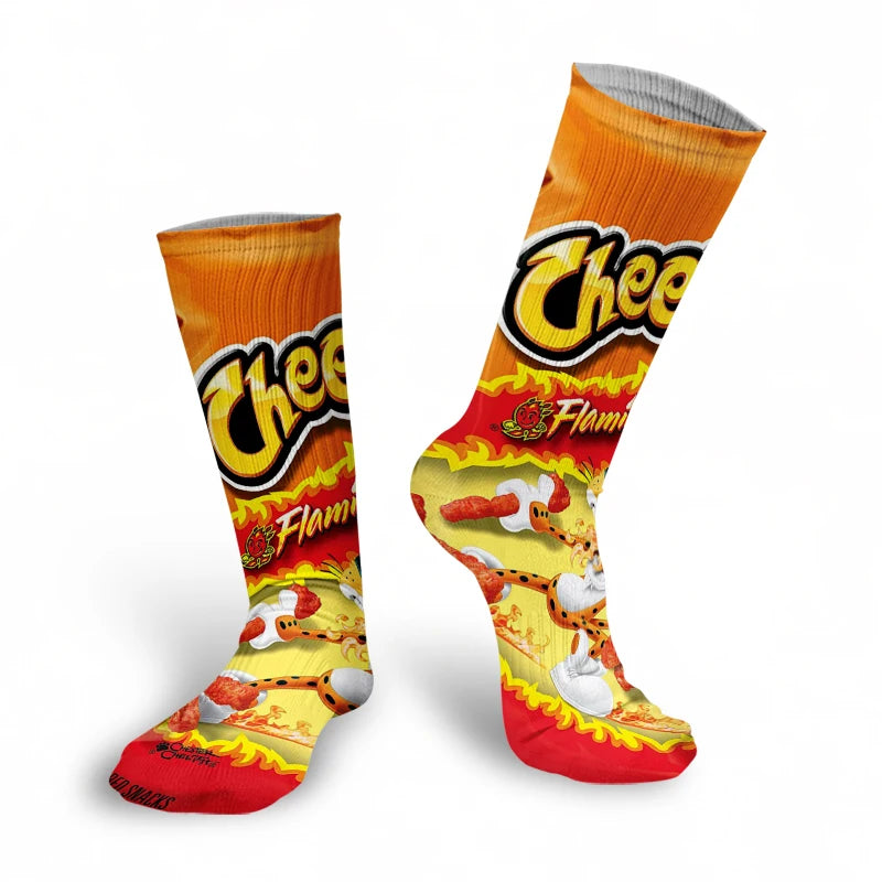 Potato Chip Print Socks