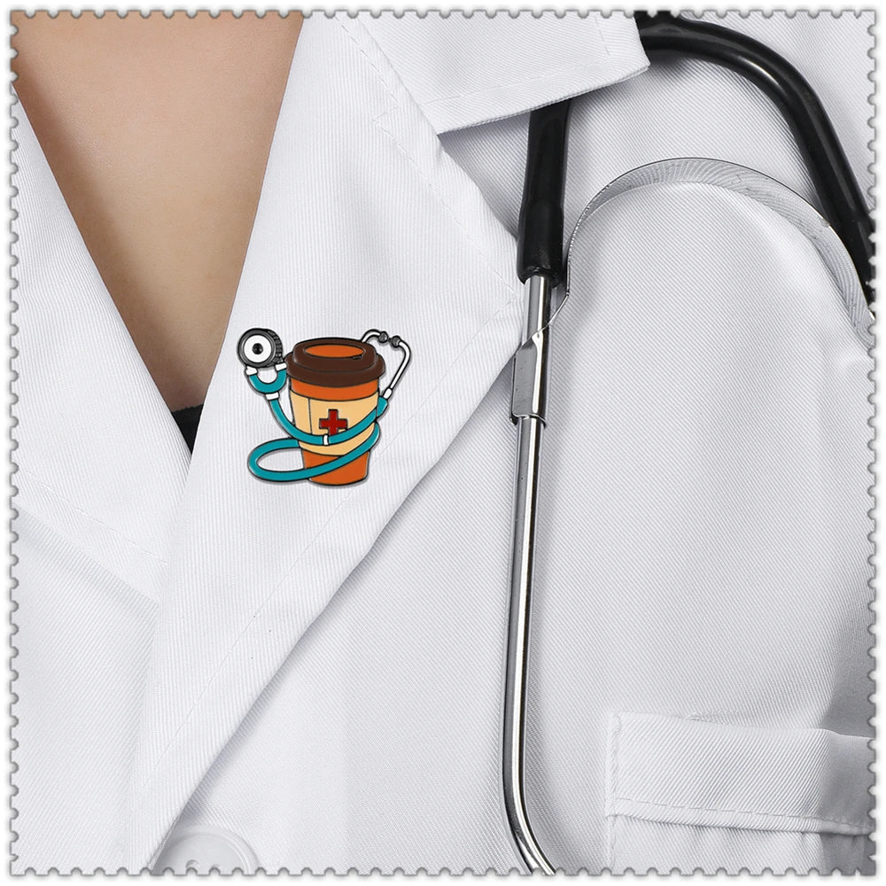 Night Shift Enamel Pin