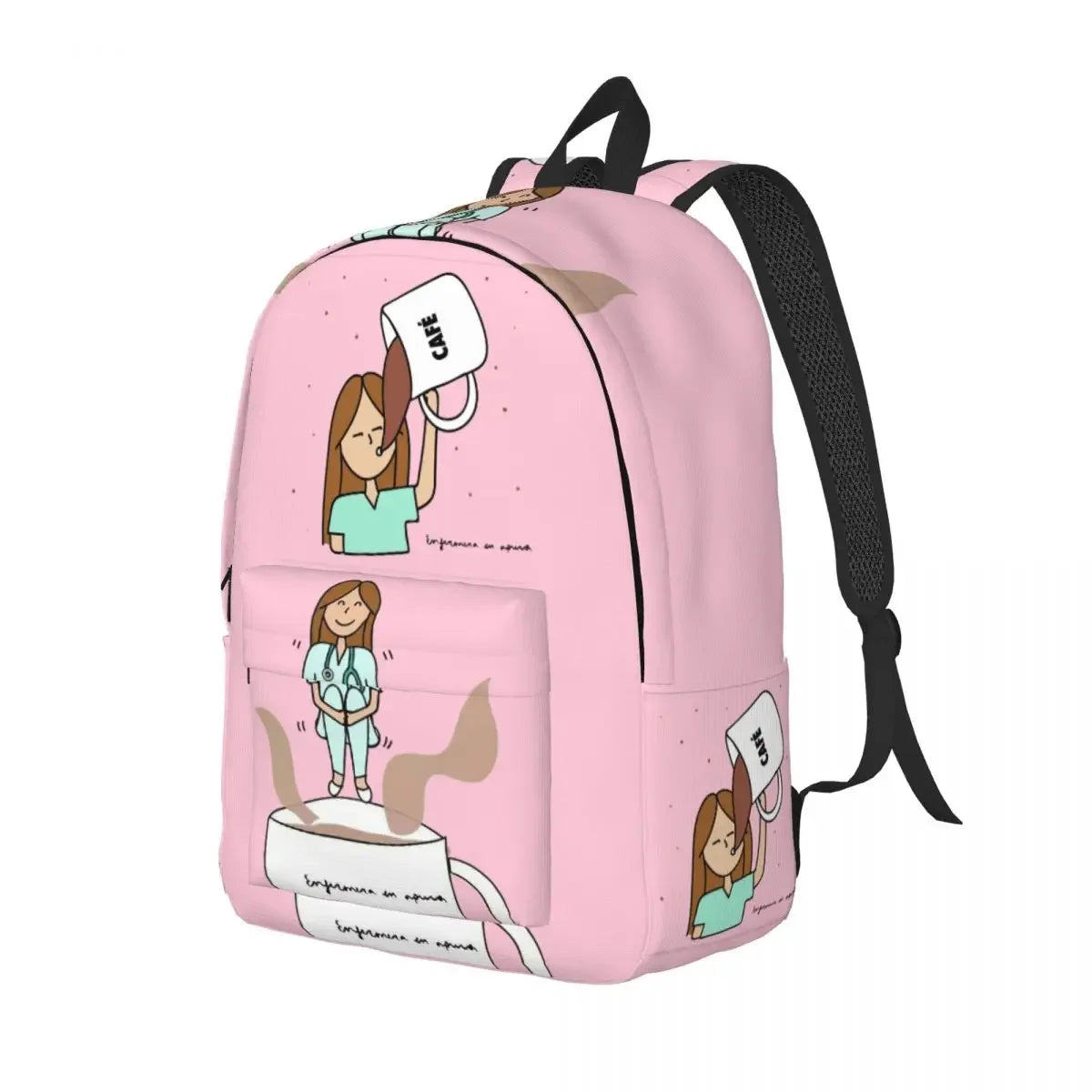 Nurse Slogan Laptop Daypack