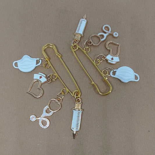 Medical Staff Brooch Pin